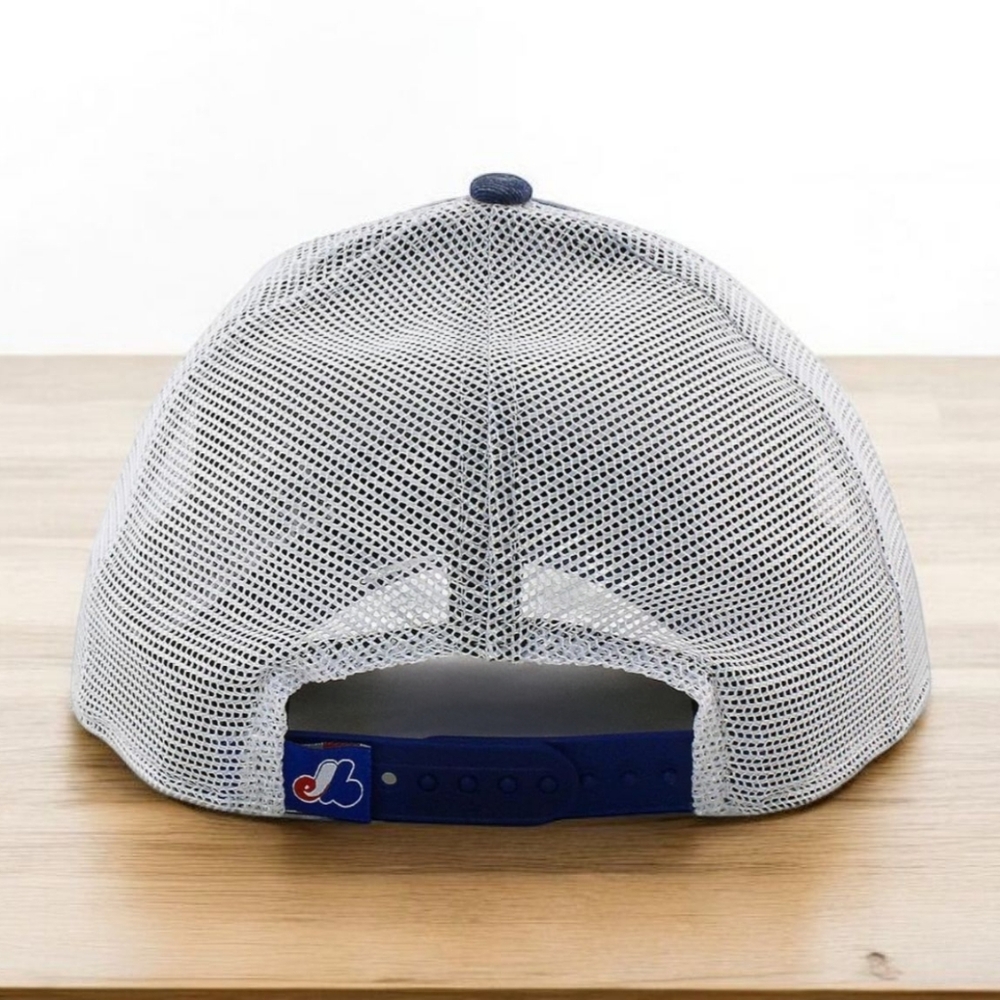 Montreal Expos MLB Blue New Era 9Fifty Cooperstown Collection Snapback Hat - Picture 5 of 6